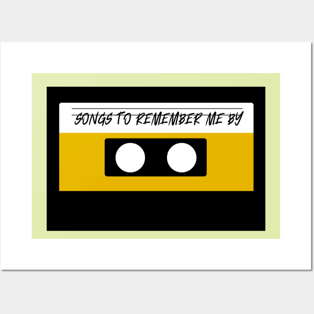 Songs To Remember Me by Wall Art by waltzart